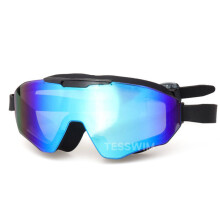 Neu Randlose Schwimmbrille mit großem Rahmen für Erwachsene, HD-Anti-Fog-Schwimmbrille