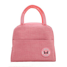 Tragbare Lunchtasche, Isoliertasche, Lunchbox-Tasche, Lunchbox-Aufbewahrungstasche (Pink)