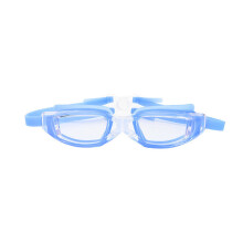 Anti-Beschlag- und wasserdichte Schwimmbrille, Schwimmausrüstung, Silikon-Schwimmbrille (blau)