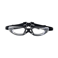 Anti-Beschlag- und wasserdichte Schwimmbrille, Schwimmausrüstung, Silikon-Schwimmbrille (schwarz)