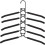 Multifunktionel Multi-Layer Folde Hanger Garderobe Opbevaring Krog 1