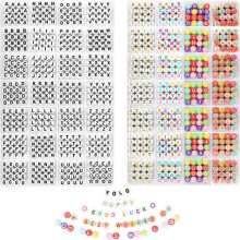 DIY-Armband-Set aus Polymer-Tonperlen in 28 Farben (1850 Stück)