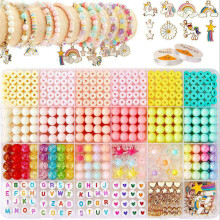 Acryl-Ton-Schmuckperlen-DIY-Zubehör-Materialpaket