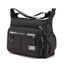 Tragbare, multifunktionale Werkzeugtasche aus dickem Canvas (schwarz)