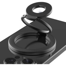 Magnetischer, drehbarer, faltbarer Handyhalter (Schwarz)