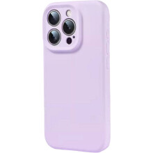 Flüssigsilikon-Telefonhülle für iPhone 16 (Lila)