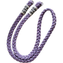 Modisches Outdoor-Crossbody-Seil aus Polyestermaterial, lange Handykette, Handy-Lanyard (lila)