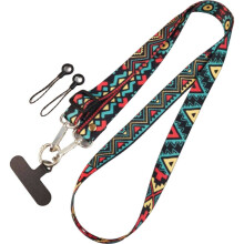 Retro Totem Crossbody Schultergurt, Langer Stil, Kann Auf Dem Rücken Getragen Oder Um Den Hals Gehängt Werden, Frei Verstellbares Handyband
