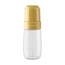 Haushalts-Ölsprüher, Küchen-Speiseöl-Zerstäuberflasche, Haushalts-Küchen-Ölsprüher, Öltank, Topf, Glas, Sojasaucenflasche (gelb)