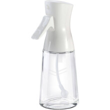 180 ml Ölsprüher, BBQ-Luftfritteuse, doppelt verwendbar, zum Sprühen von Öl (weiß)