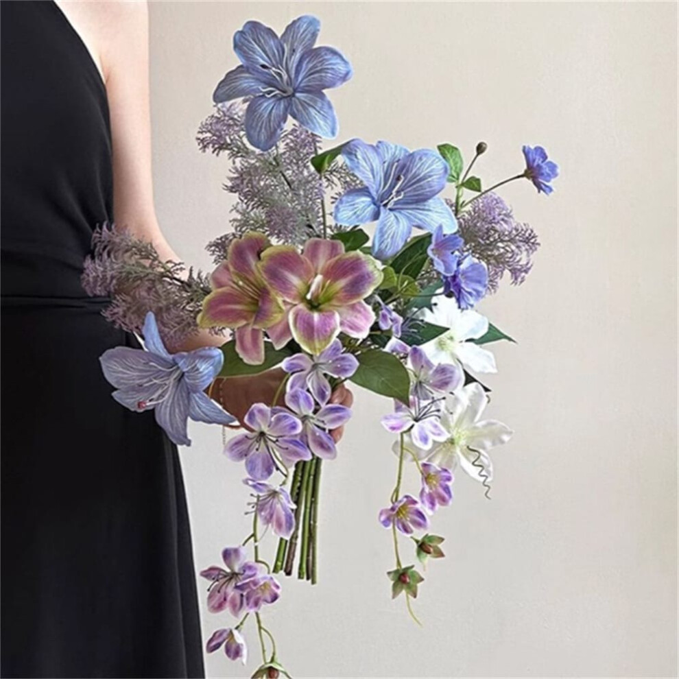 Bukiet Symulowanych KwiatóW, Kompozycja Kwiatowa Na Wesele, WystróJ Domu-image