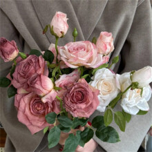 Rose Simulation Blume Braut Hochzeit Bouquet Blume Dekoration Ornament