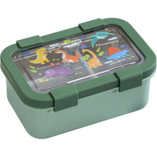 Hochtemperaturbeständige, tragbare, isolierte Lunchbox aus Edelstahl (grün)