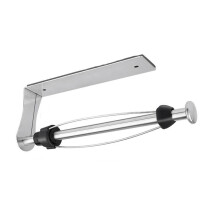 Magnetischer Papierhandtuchhalter aus Edelstahl, Wandmontage, Schrank, Küchenpapierhandtuchhalter (Yl3, Silber)