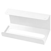 Serviettenhalter für den Haushalt, Schranktürbox, Wandmontage, Papierhandtuchhalter (weiß)
