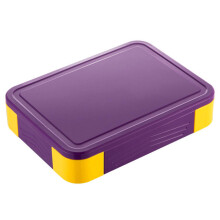 Versiegelte Obstbox für Studenten, Salatbox, beheizbare Lunchbox (lila)
