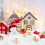 Christmas Snow Blanket Roll White Fluffy Artificial Snow Carpet 7