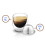 Kaffeekapsel-Filter 80ml 58x58x29,5 mm Silber 6