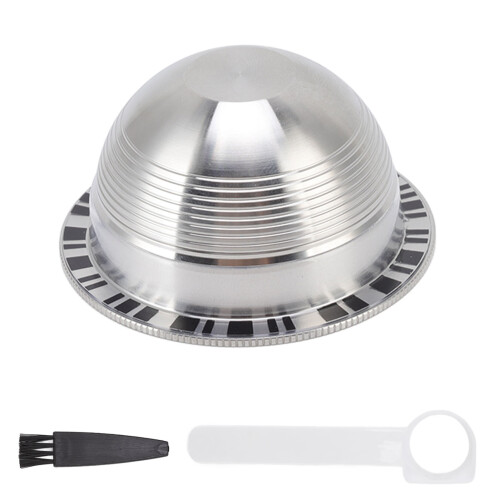 Kaffeekapsel-Filter 80ml 58x58x29,5 mm Silber 1