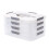 Convenient Multi Layer Fridge Food Storage Box-A layer of white 5