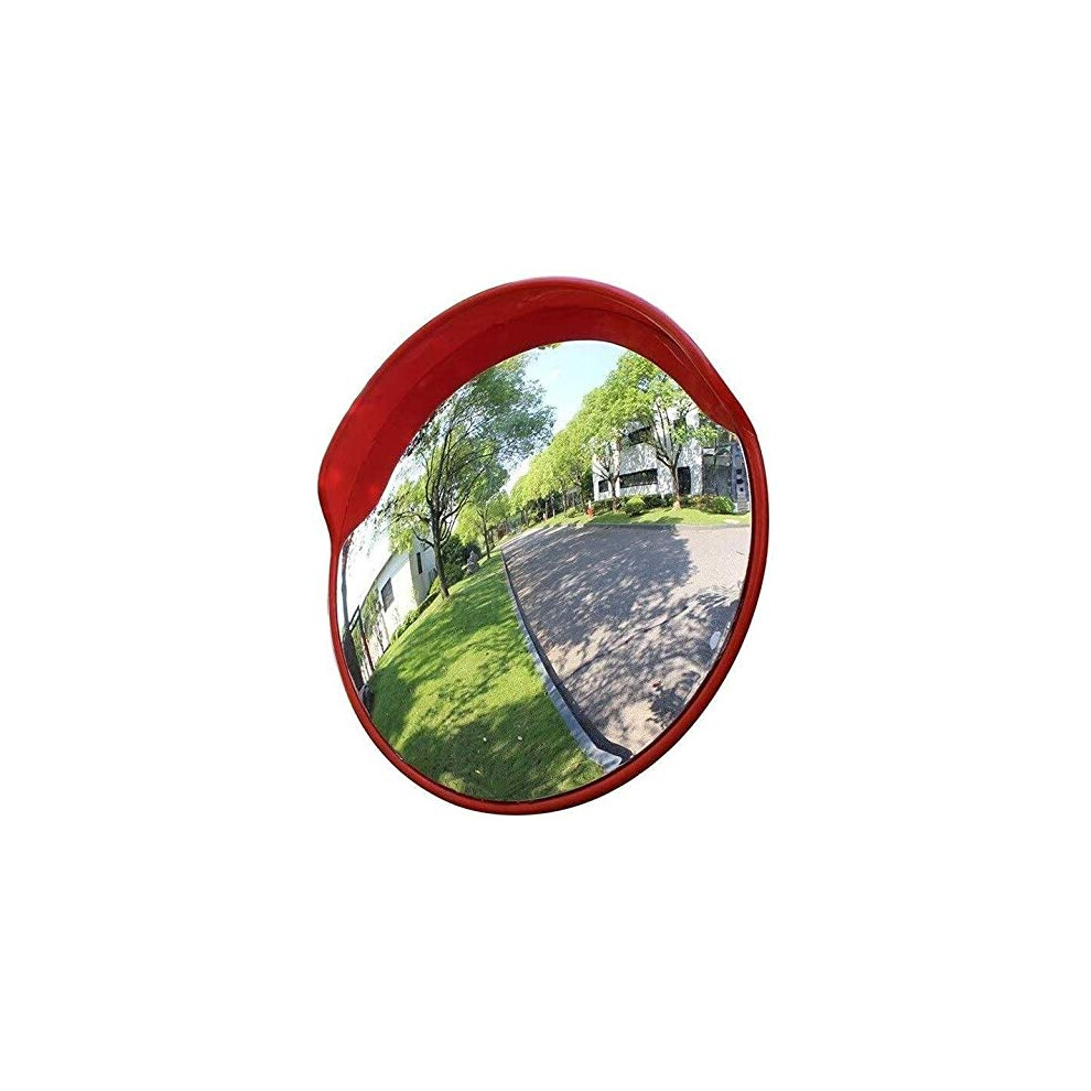 Convex Road Safety Park Square Mirror Curved Road Mirror For Traffic Safety 45 Cm Light 9105992855100