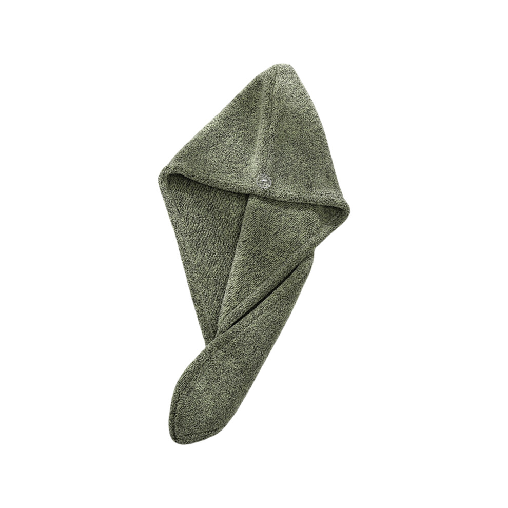Coral/Light/Green Shower Caps Charcoal Fleece Hair Drying Towel