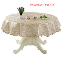 User Friendly PVC Tablecloth Round Table Cover-90 90 Brilliant