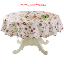 Elegant European Style PVC Tablecloth-115 175 Windmill Flower