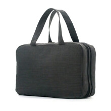 Portable Water Resistant Toiletry Bag for Women Hanging-Black