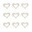 50 Unidades Corazón Madera Decoración Boda 10