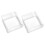 2 Unidades Protector Transparente Para Tipo 86 6