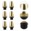 10 Unidades Abrazaderas Retención Cable Conector Brida Clips 4