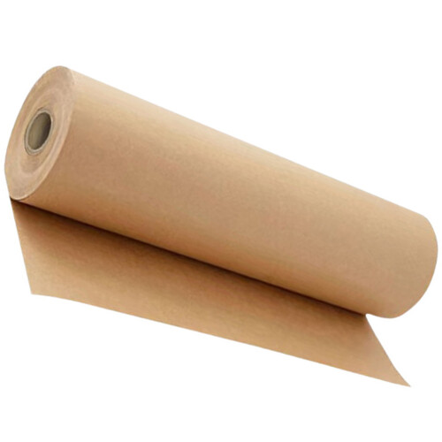 1 Rollo Papel Regalo Kraft Para Obsequios