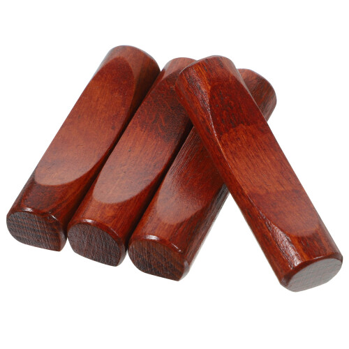 4 Piezas Soporte Madera Natural Para Y