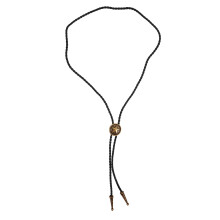 Bolo Tie Ajustable Western Con Águila De Cuero Para Fiesta