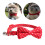 Lazo Con Para Collar De Mascotas Roja 6