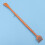 Shoe Horn Colgante De Pp Con De Marrón 10