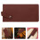 Funda De Cuero Pu Para Cuchillo Cocina, Protector Impermeable Ancho 10