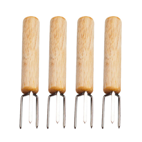 4 Unidades Inoxidable con para Brochetas 1