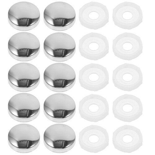 100 Unidades Tapas De Tornillo Redondas Multiusos Prácticas 1