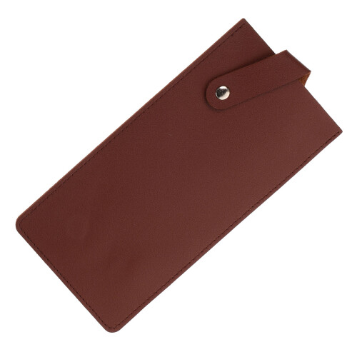 Funda De Cuero Pu Para Cuchillo Chef, Impermeable, Ancha