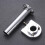 Control Universal Aluminio 7/8" Para Motocicleta Plata 8