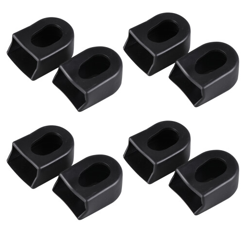 8 Unidades Protector Biela, Fundas Negro