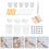 101 Unidades Kit Profesional Bricolaje Herramientas 6