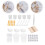 101 Unidades Kit Profesional Bricolaje Herramientas 8