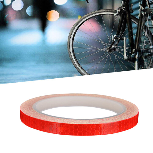 2 Unidades Pegatinas Reflectantes Para Llanta De Rojas 2