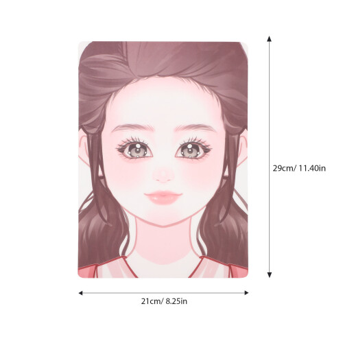 De Tabla Dibujo Facial Práctica Maquillaje Reutilizable 2