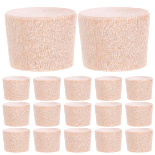 50 Unidades Tapones De Madera Para De Tornillo