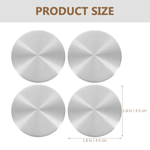 4 Unidades De Cubo De Para 45 Mm Aluminio 1