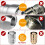 4 Tuercas Antirrobo Para Universal Con 1 Manga 11
